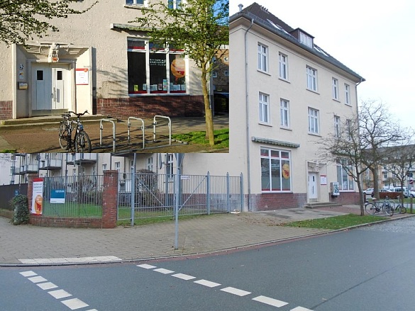 Das WiN-Büro in einem ehemaligen Laden am hinteren Niedersachsendamm