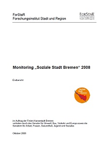 Titelbild Bericht Monitoring Soziale Stadt 2008