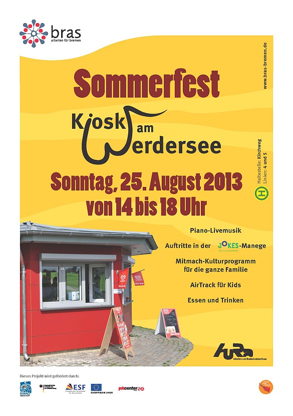 Plakat Einladung Sommerfest