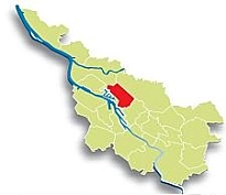 Gröpelingen im Stadtgebiet