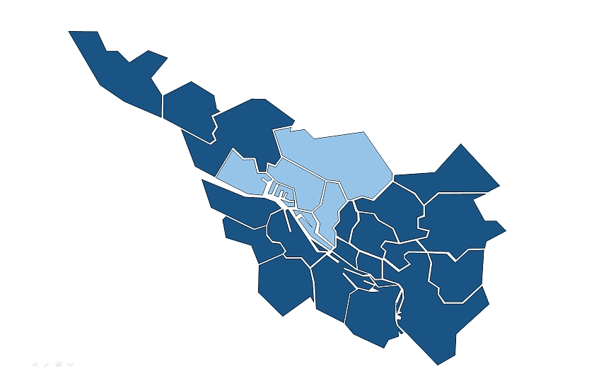 Stadt Bremen - Bremer Westen u. Mitte